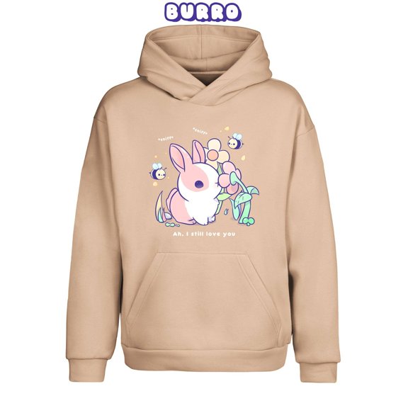 Bunny Sniff Pullover Urban Hoodie