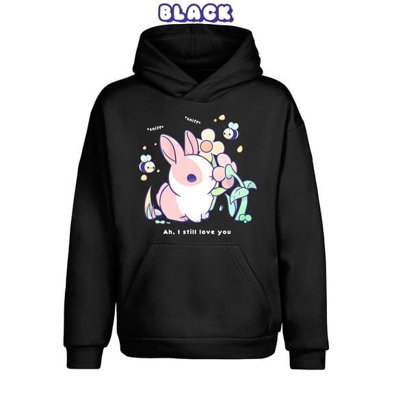 Bunny Sniff Pullover Urban Hoodie