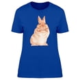thumbnail image 1 of Bunny Standing On Hind Legs T-Shirt Women -Image by Shutterstock, Female XX-Large, 1 of 2