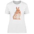 thumbnail image 1 of Bunny Standing On Hind Legs Tee Women's -Image by Shutterstock, 1 of 2