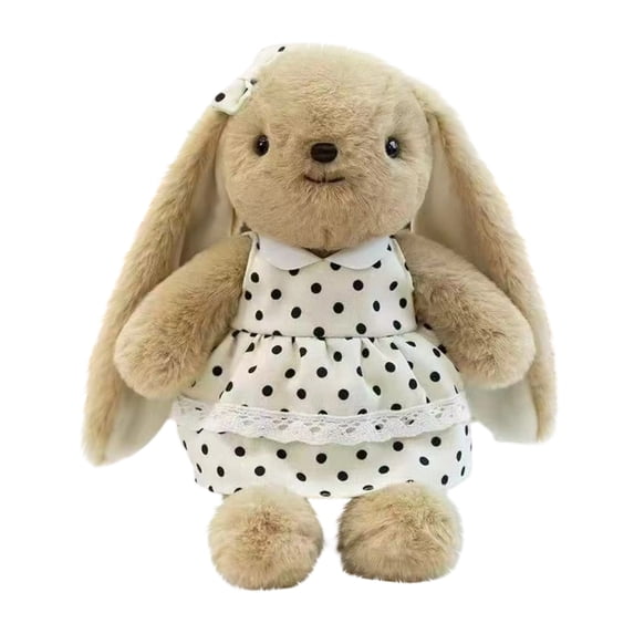 Bunny Stuffed Animal 10.62-Inch Soft Rabbit Plush Toy Huggable Bunny Plush for All Ages Easter Décor Birthdays Gifts