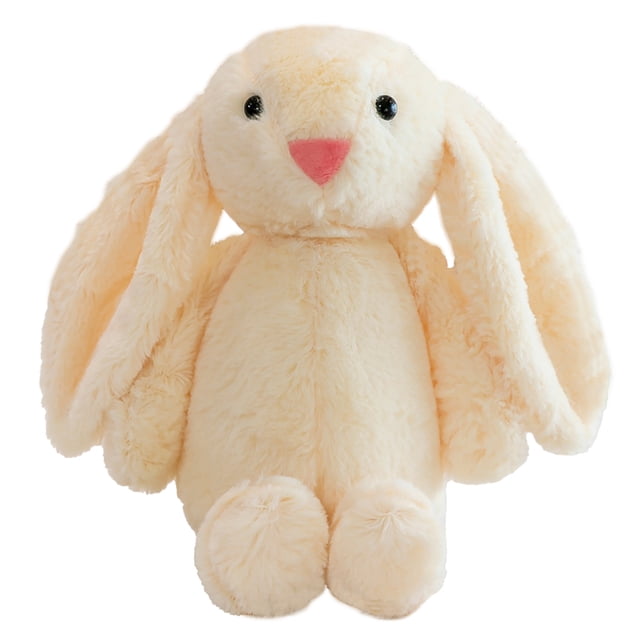 Super Mega Fluffy Rabbit Bunny Stuffed Animal, 11.02Inches Bunny Plush, Super Fluffy Stuffed ...