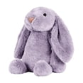thumbnail image 1 of Bunny Stuffed Animal, 11.81in Cute Rabbit Plush, Easter Party Gift Soft Bunny Plush Long Ear Stuffed Animal (Purple), 1 of 5