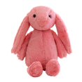 thumbnail image 1 of Bunny Stuffed Animal, 13.77in Cute Rabbit Plush, Easter Decor Gift Soft Bunny Plush Long Ear Stuffed Animal (Red), 1 of 5