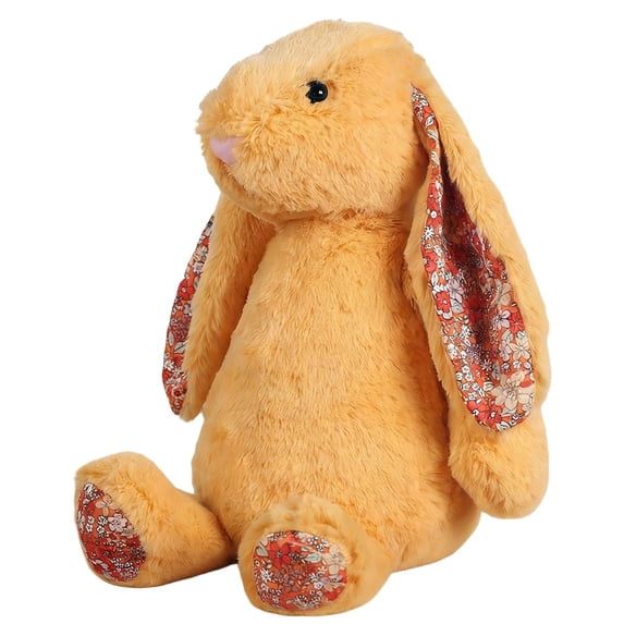 Bunny Stuffed Animal, 22.05in Cute Rabbit Plush, Home Decor Gift Soft Bunny Plush Long Ear Stuffed Animal (Orange)