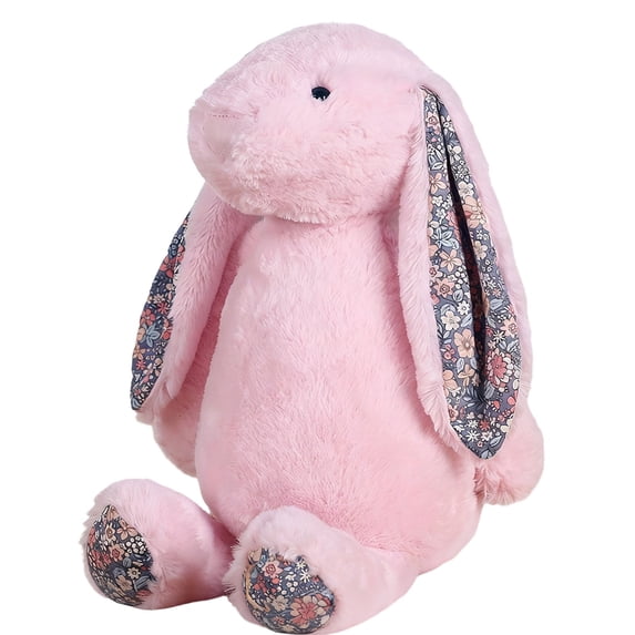 Bunny Stuffed Animal, 22.05in Cute Rabbit Plush, Home Decor Gift Soft Bunny Plush Long Ear Stuffed Animal (Pink)