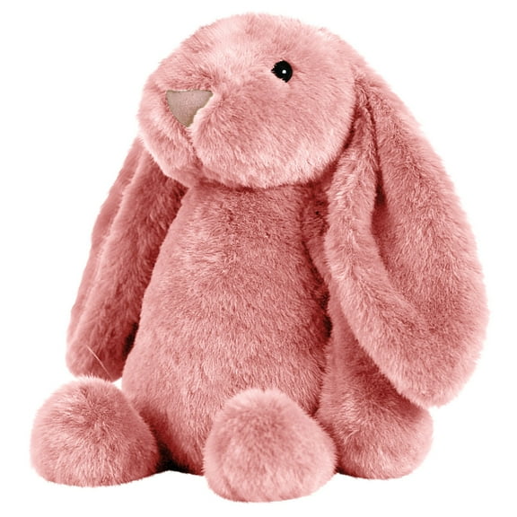 Bunny Stuffed Animal, 7.87in Soft Rabbit Plush, Home Decor Gift Cute Bunny Plush Long Ear Stuffed Animal (Red)