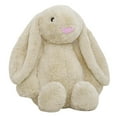 thumbnail image 1 of Bunny Stuffed Animal, 9.84in Cute Rabbit Plush, Home Decor Gift Soft Bunny Plush Long Ear Stuffed Animal (Off White), 1 of 6