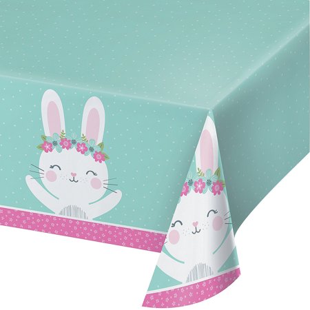 Bunny Tablecover - Party Supplies - 1 Piece