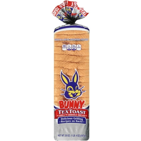 Bunny Texas Toast, Thick Sliced White Bread, 20 oz, Loaf, Shelf-Stable
