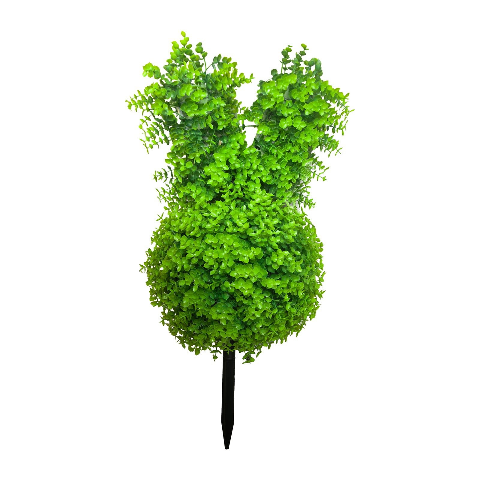 Bunny Topiary, 27 Inches Artificial Bunny-Shaped Topiary Trees with ...