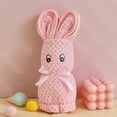 thumbnail image 1 of Bunny Towel under $5! CQCYD Bunny Face Towel, Soft Fleece Bath Towel for K-ids, Cute Animal Hooded Towel for Wedding Baby Shower, 35x75cm Absorbent Bath Sheet, Gift for Boys Girls, 1 of 3