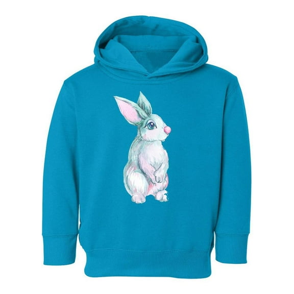 Bunny Watercolor Style Hoodie Toddler -Image by Shutterstock,  2 Toddler