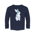 thumbnail image 1 of Bunny Watercolor Style Long Sleeve Toddler -Image by Shutterstock,  3 Toddler, 1 of 4