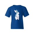 thumbnail image 1 of Bunny Watercolor Style T-Shirt Juniors -Image by Shutterstock,  Small, 1 of 4