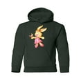 thumbnail image 1 of Bunny With A Bird Hoodie Juniors -Image by Shutterstock,  Large, 1 of 4