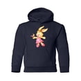 thumbnail image 1 of Bunny With A Bird Hoodie Juniors -Image by Shutterstock,  x-Large, 1 of 4