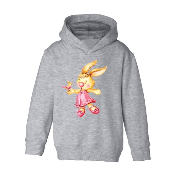 Bunny With A Bird Hoodie Toddler -Image by Shutterstock, 5 Toddler