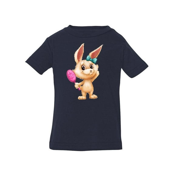 Bunny With A Mirror T-Shirt Infant -Image by Shutterstock, 24 Months