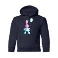 thumbnail image 1 of Bunny With Balloon Hoodie Juniors -Image by Shutterstock,  Large, 1 of 4