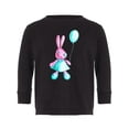 thumbnail image 1 of Bunny With Balloon Long Sleeve Toddler -Image by Shutterstock,  2 Toddler, 1 of 4
