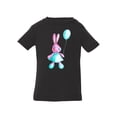 thumbnail image 1 of Bunny With Balloon T-Shirt Infant -Image by Shutterstock,  12 Months, 1 of 4