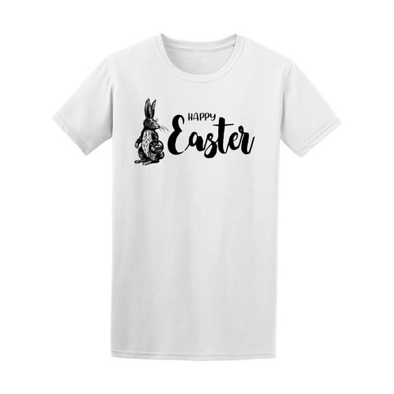 Bunny With Easter Eggs T-Shirt Men -Image by Shutterstock, Male 4X-Large