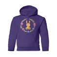 thumbnail image 1 of Bunny With Floral Wreath Hoodie Juniors -Image by Shutterstock,  x-Large, 1 of 4