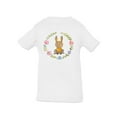 thumbnail image 1 of Bunny With Floral Wreath T-Shirt Infant -Image by Shutterstock,  18 Months, 1 of 4