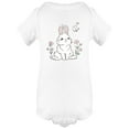 thumbnail image 1 of Bunny With Little Bird Bodysuit Infant -Image by Shutterstock,  6 Months, 1 of 2