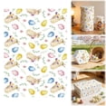 thumbnail image 1 of Bunny Wrapping Paper - Easter Wrapping Paper,Mini Roll - 20 In x 27.5 In Watercolor Rabbit Leaves Gift Wrap Paper for DIY Art Crafts Spring Holiday Party Supplies(A), 1 of 9
