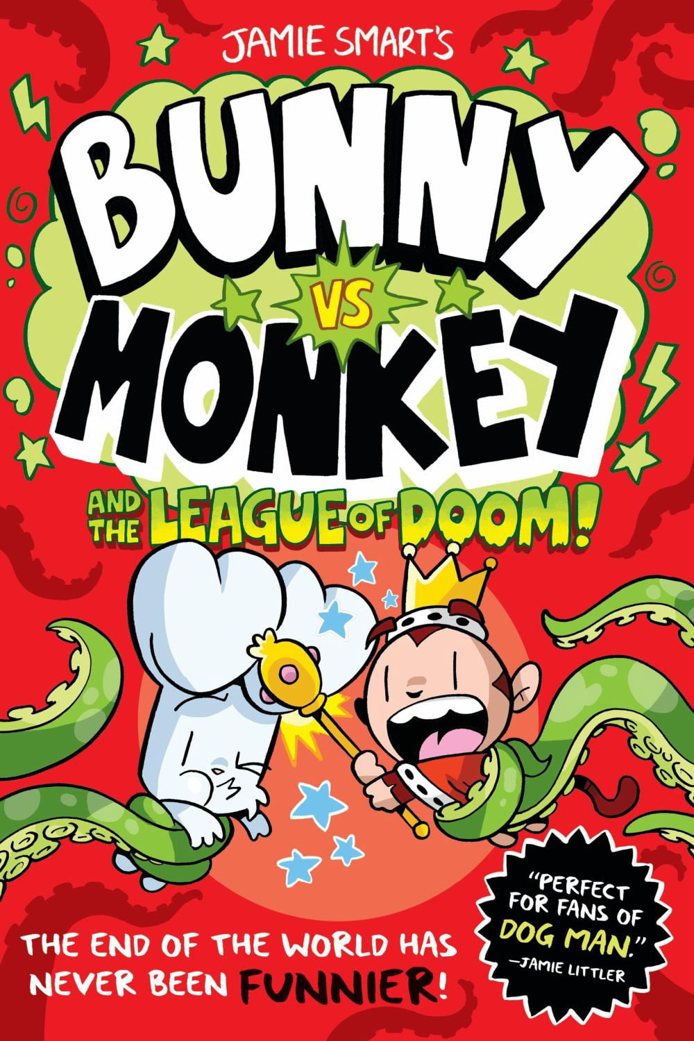 Bunny vs. Monkey and the League of Doom (Paperback)
