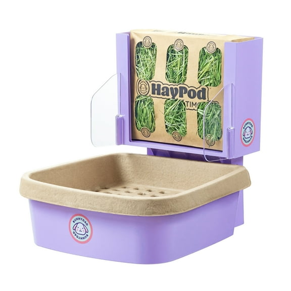BunnyDad BunnyLet Rabbit Litter Box and Hay Feeder