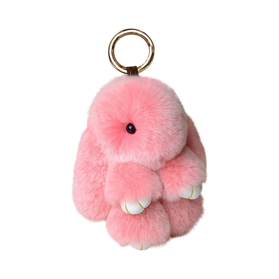 Bunnylulu Keychain with Box, BunnyCute Plush Key chain, Adorable Charm for Phones Bags