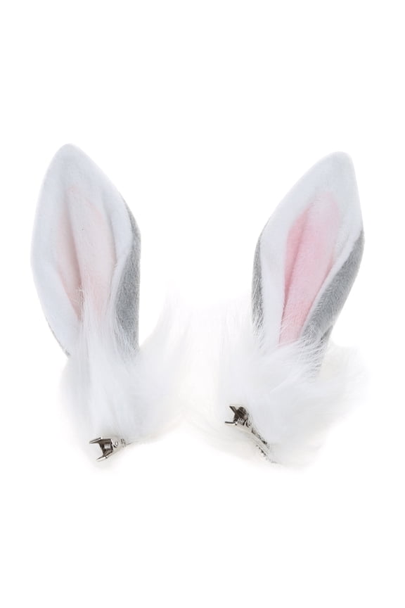 Bunnys Ear Hair Clip Rabbits Ear Hair Pin LolitaHair Clip Easter Headband Rabbits Ear Hair Clip Easter Hair Clip