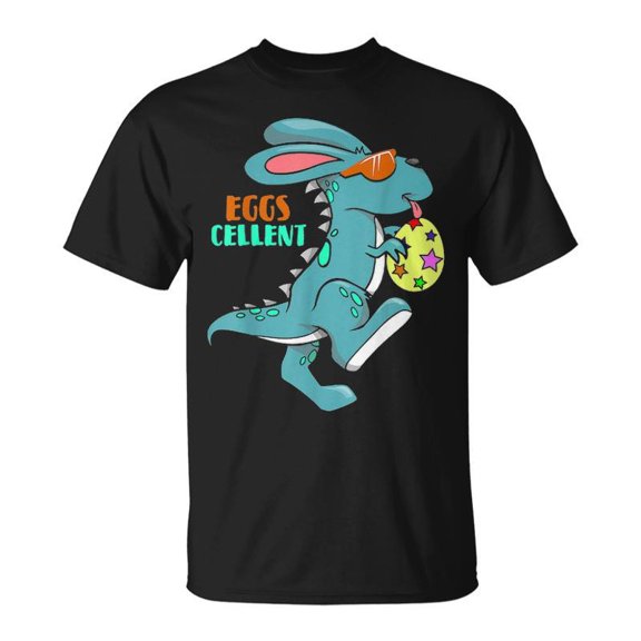 Bunnysaurus Easter Rex Bunny Egg Hunting Rabbit V4 TShirt