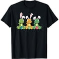 thumbnail image 1 of Bunnysaurus Easter T Rex Cute Baby T Rex Baby Kid Dinosaurs T-Shirt, 1 of 5