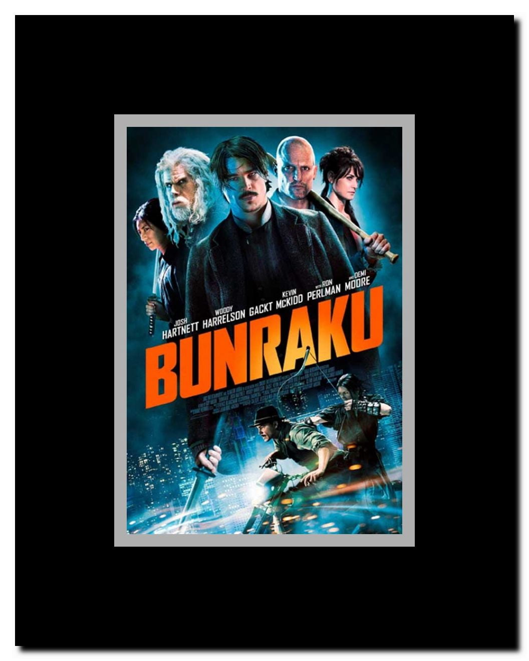 Bunraku Framed Movie Poster