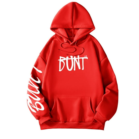 Bunt Logo Hoodie Unisex Hooded Sweatshirt Long Sleeve Tracksuit Pullover Coat