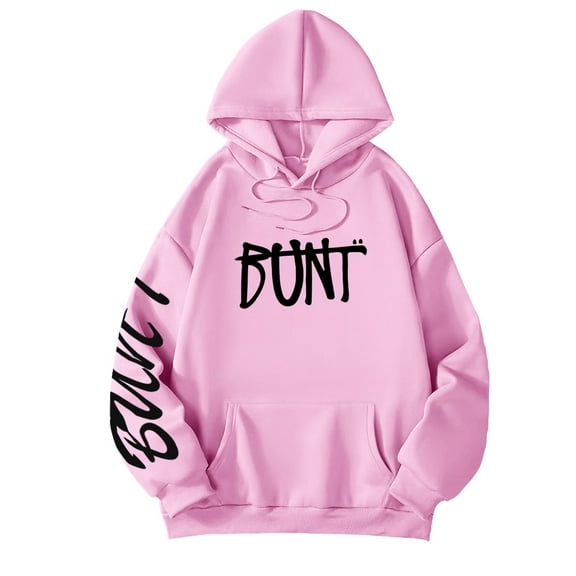 Bunt Logo Hoodie Unisex Hooded Sweatshirt Long Sleeve Tracksuit Pullover Coat