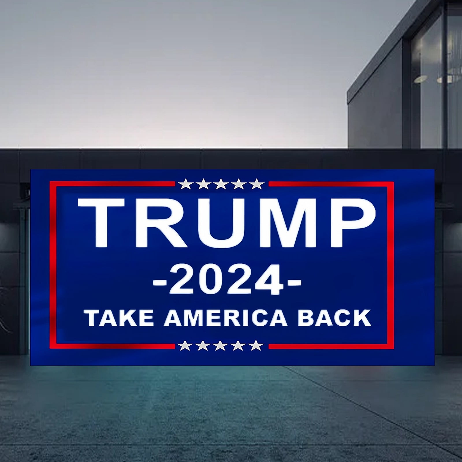 Bunting Bag for Car Seat Garage Door Decorations Garage Banners For Eye