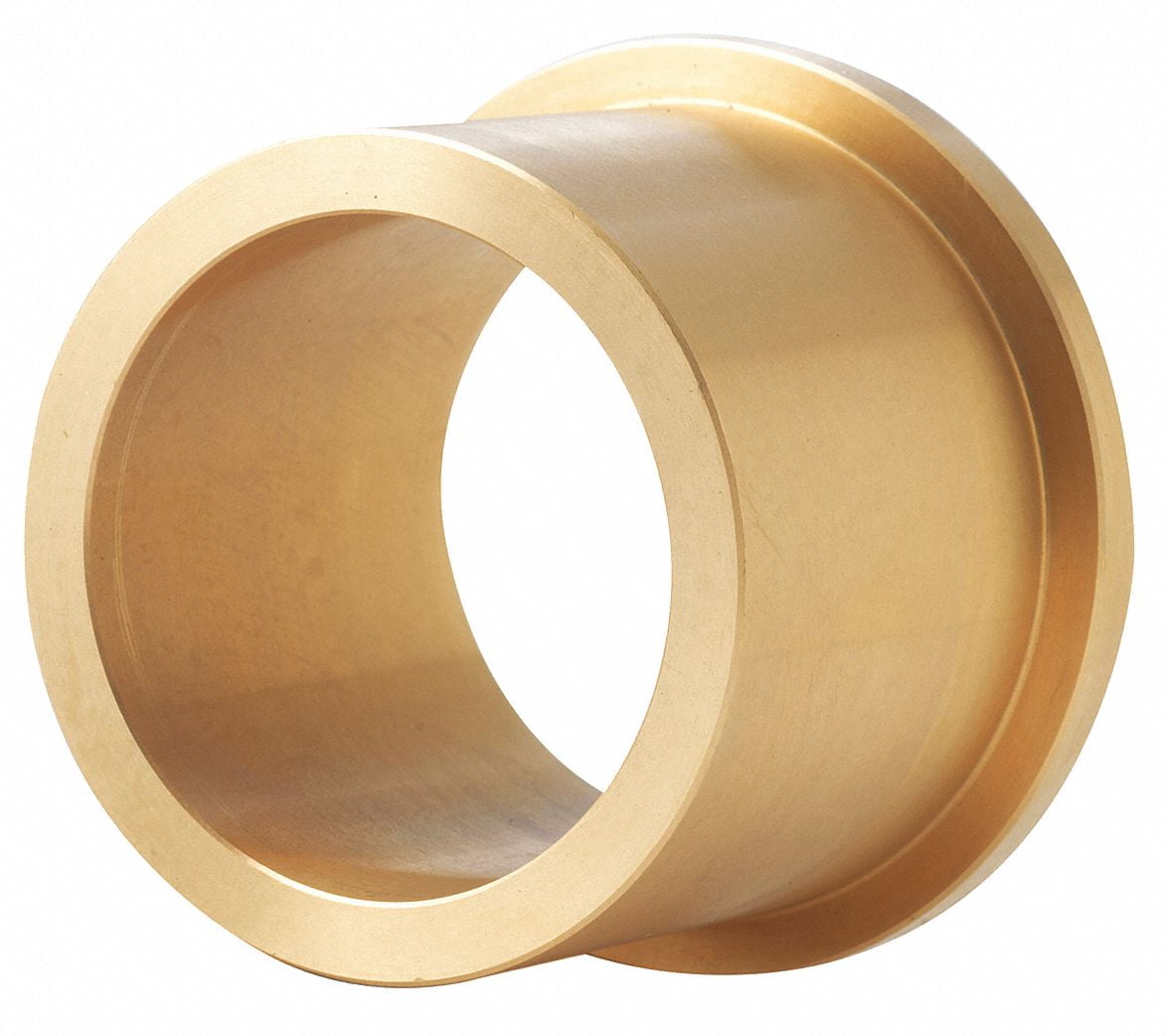 Bunting Bearings Flanged Sleeve Bearing,3/4in Bore,Bronze EBCF121608