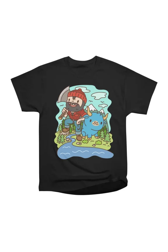 Bunyan and Babe T-Shirt Tee Gift For Him Merch For Her Apparel For Friend