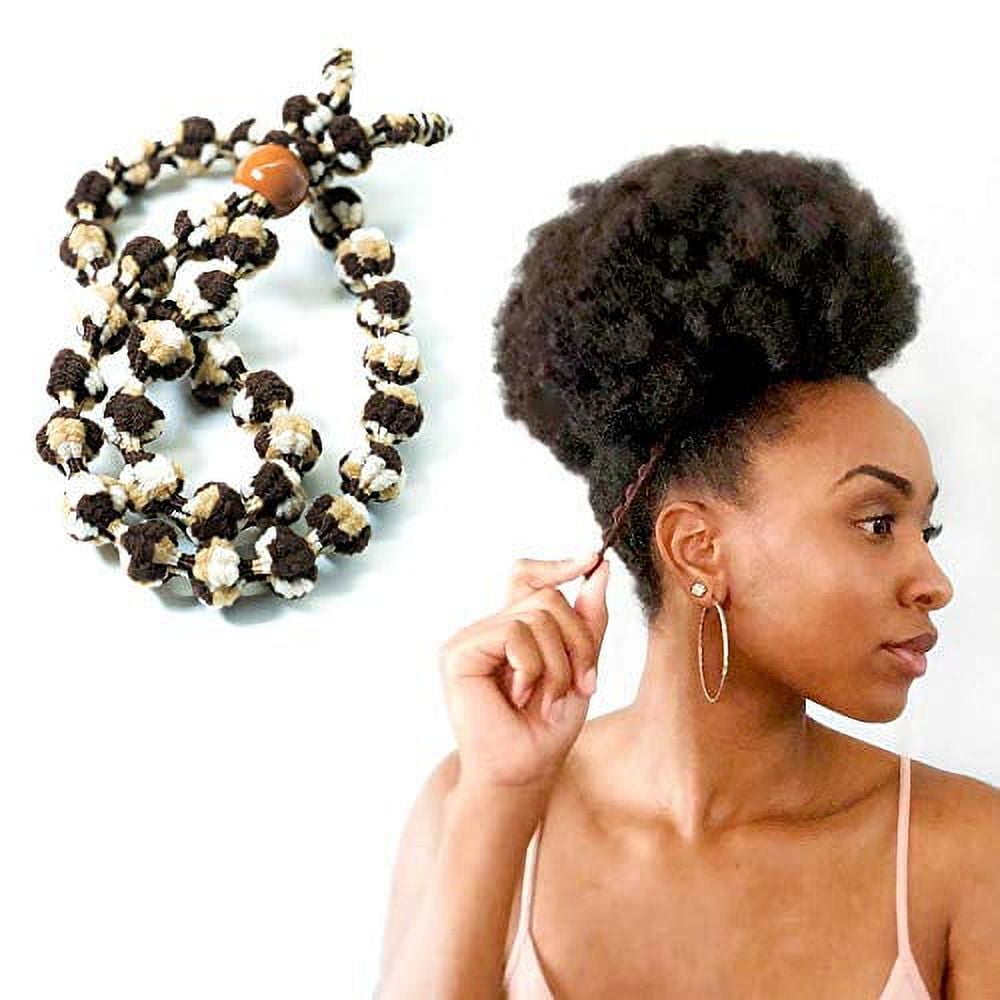 Bunzee Bands Thick Hair Ties for Natural Hair Curly Hair