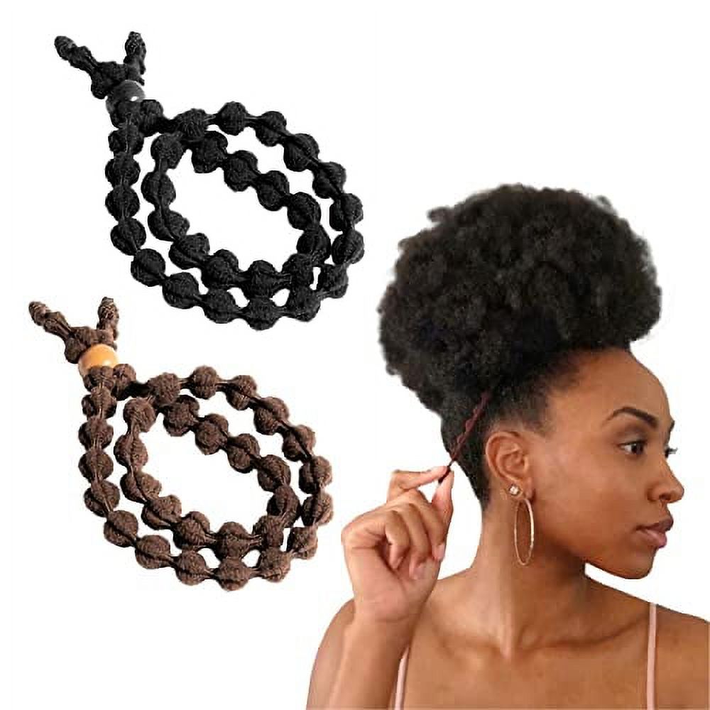 Bunzee Bands Thick Hair Ties for Natural Hair Curly Hair