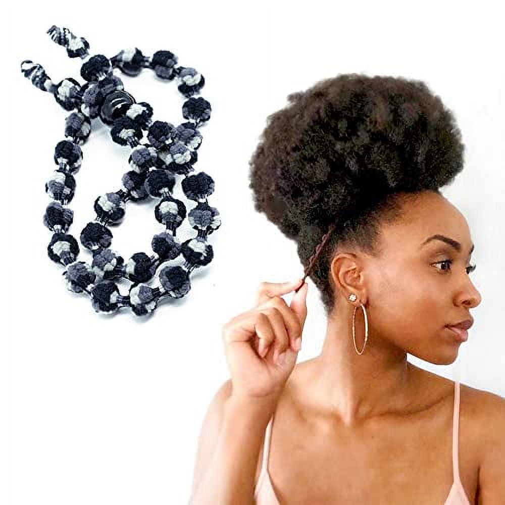 Bunzee Bands Thick Hair Ties for Natural Hair Curly Hair