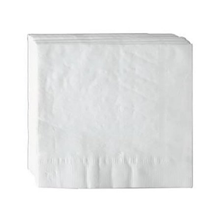 Bunzl NK1P1717 White 16.5 x 16.5 In. 1/4 Fold 1-Ply Napkin - 4000 / CS