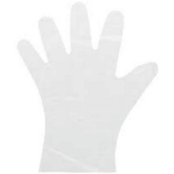 Bunzl Prime Source Small Clear Polyethylene Blown Select Gloves -- 1000 per case.