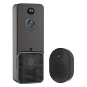 Buodes Deals Clearance Under 5 Security Smart Video Doorbell Smart Wireless Remote Doorbell Intelligent Visual Doorbell,Pir Motion Detection,Home Intercom Hd Night Vision Wifi Security Door Doorbell