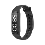 Buodes Deals Clearance Under 5 Smart Wristbands Outdoor Sports Multifunctional Bracelet Vibration Alarm Clock Reminder 24 Hours Pedometer Sports Bracelet